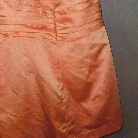 Davids Bridal Womans One Shoulder Dress Size 10 - Picture 11 of 13